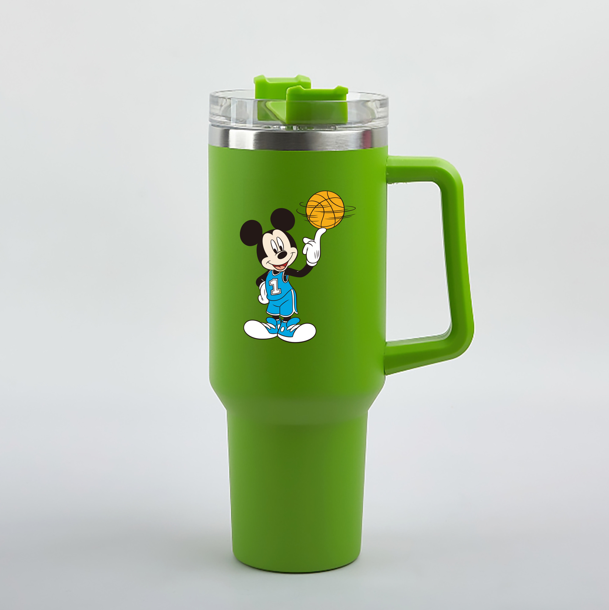 （画像用） ミッキーマウス Mickey Mouse 1200mL車用タンブラー（カラープリント）